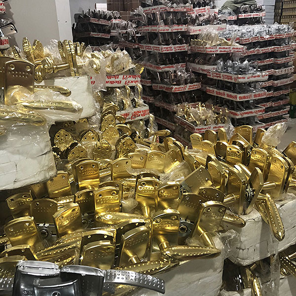 Lomekin door handles in warehouse